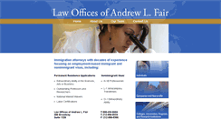 Desktop Screenshot of andrewfairlaw.com